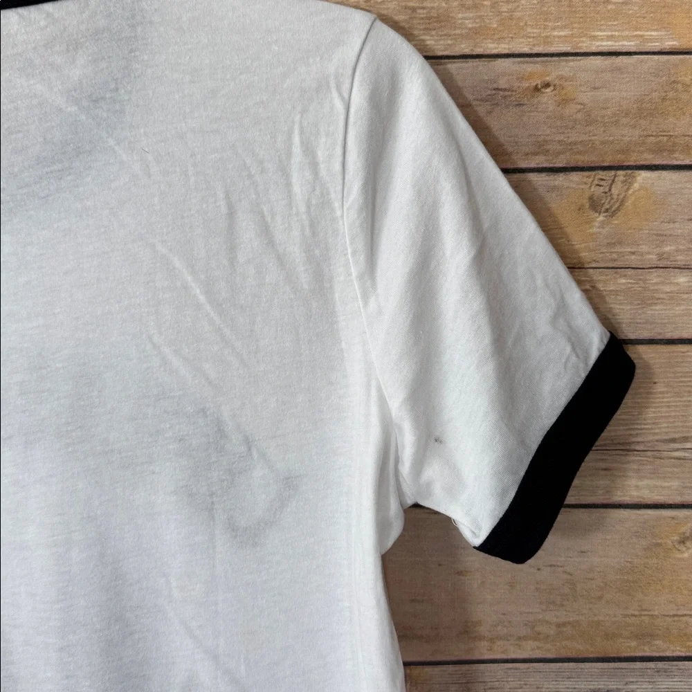 Love Tribe White Tee with Camping Stars Graphic - Picture 4 of 7